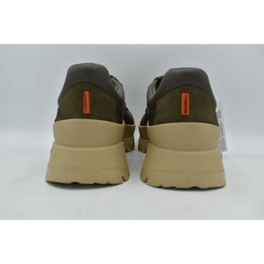 Merrell Womens Size 10 Bristol‎ Olive Green Leather Low Hiking Shoes